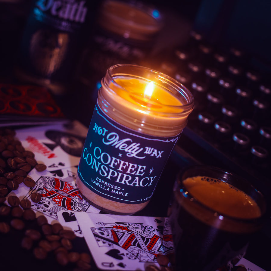Hot Melty Wax - Espresso Vanilla Maple Candle